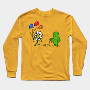 daisy cactus,balloons Long Sleeve T-Shirt